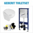 Complete Design Toiletset met Geberit inbouw Reservoir set 1